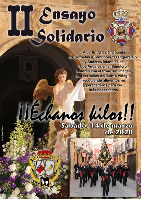 II Ensayo solidario «ÉCHANOS KILOS» 14 de marzo - 1, Foto 1