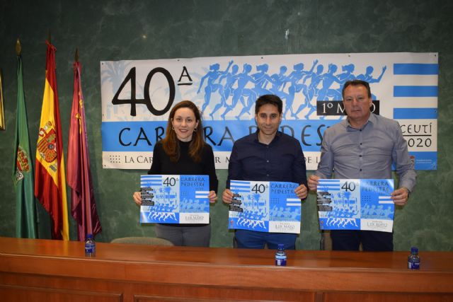 Presentada la 40ª Carrera Pedestre 1° de Mayo de Ceutí - 1, Foto 1
