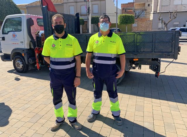 Las Torres de Cotillas cuenta ya con un servicio rápido de mantenimiento integral de la vía pública - 2, Foto 2