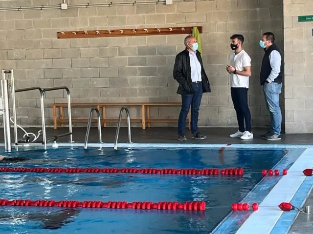 La piscina climatizada de Mula abre sus puertas - 1, Foto 1
