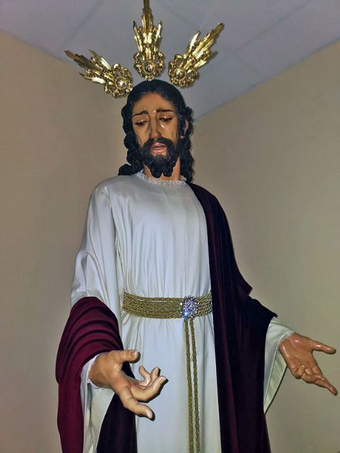 La Asociación Cultural Nuestro Padre Jesús del Amor en el misterio del Lavatorio de los Apóstoles de Sevilla Este, presenta el pregón de Semana Santa 2022 - 3, Foto 3