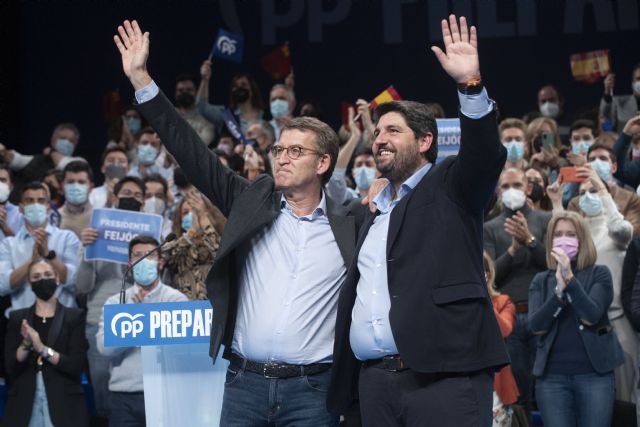 López Miras: Feijóo ha iniciado en la Región de Murcia el camino que le llevará a la Moncloa - 3, Foto 3