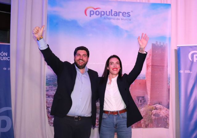 López Miras: A partir del 28 de mayo, Alhama tendrá a la mejor alcaldesa y será María Cánovas con el Partido Popular - 1, Foto 1