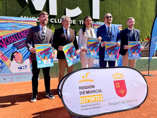 Murcia respalda con 53.000 euros la celebración del Challenger en el Murcia Club de Tenis - 1, Foto 1