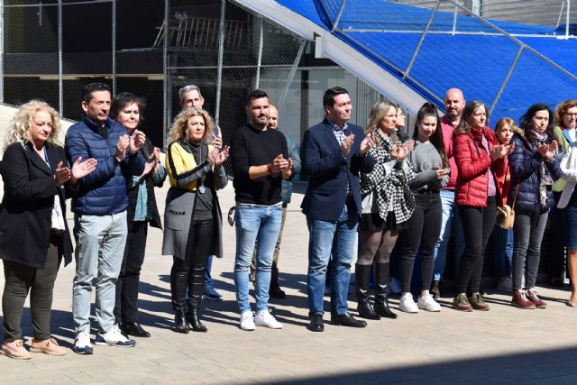 Las Torres de Cotillas recuerda a las víctimas del 11M con un minuto de silencio - 2, Foto 2