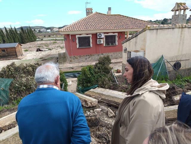 Rubira visita los municipios de Lorca y Cehegín para conocer los daños en cultivos, infraestructuras y caminos rurales que afectan al sector agrario - 1, Foto 1