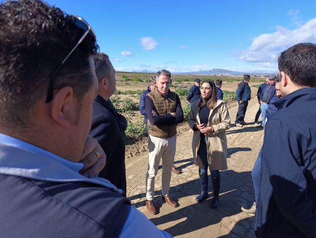Rubira visita los municipios de Lorca y Cehegín para conocer los daños en cultivos, infraestructuras y caminos rurales que afectan al sector agrario - 2, Foto 2