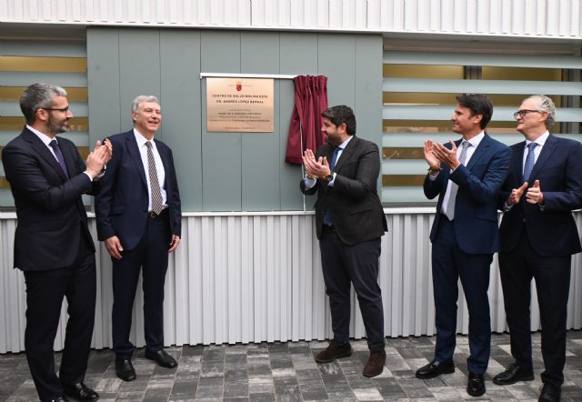 L�pez Miras inaugura el tercer centro de salud de Molina de Segura, con capacidad de hasta 30.000 pacientes, Foto 3