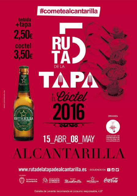 Presentan la 5ª Ruta de la Tapa y el Cóctel de Alcantarilla - 4, Foto 4