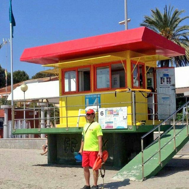 San Javier mantiene abiertos cuatro puestos de vigilancia y salvamento en playas durante toda la Semana Santa - 1, Foto 1