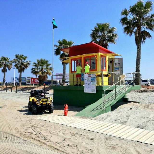 San Javier mantiene abiertos cuatro puestos de vigilancia y salvamento en playas durante toda la Semana Santa - 2, Foto 2