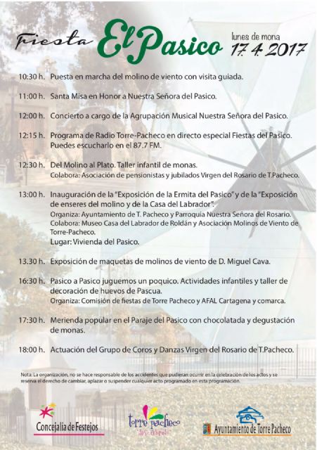 El lunes de mona se celebra la tradicional Fiesta del Pasico en Torre-Pacheco - 3, Foto 3