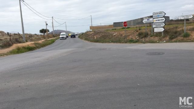 MC Cartagena exigirá al Gobierno socialista que garantice la seguridad en la carretera municipal que une La Asomada con San Félix - 2, Foto 2