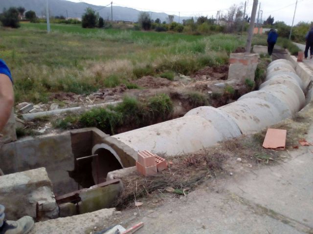 Cambiemos Murcia exige la paralización urgente de las obras de entubamiento de la acequia menor de Villanueva de Beniaján - 1, Foto 1