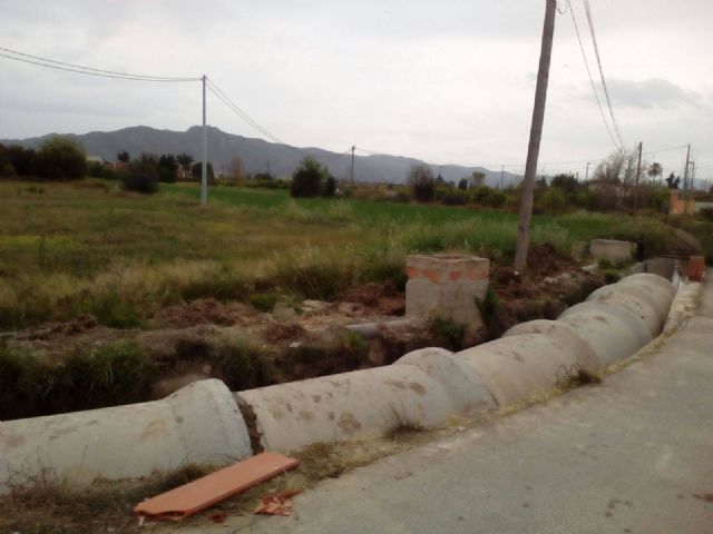 Cambiemos Murcia exige la paralización urgente de las obras de entubamiento de la acequia menor de Villanueva de Beniaján - 2, Foto 2