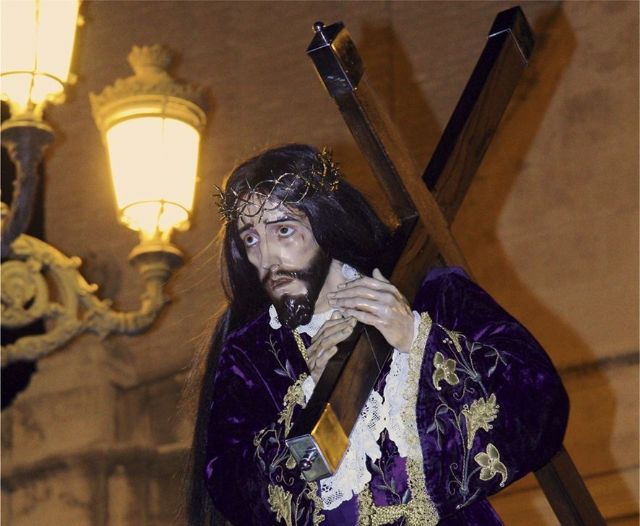 La Procesión Penitencial del Viernes de Dolores, presidida por la imagen de Ntro. Padre Jesús Nazareno, recorre las calles del centro histórico de Molina de Segura mañana día 12 de abril - 1, Foto 1