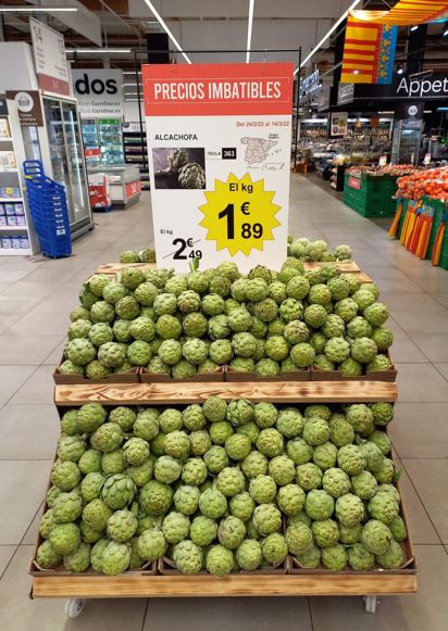 Carrefour distribuye 1.300 toneladas de alcachofa nacional - 2, Foto 2