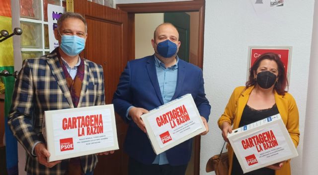 Manuel Torres presenta 559 avales a su candidatura a la Secretaría General del PSOE de Cartagena - 3, Foto 3