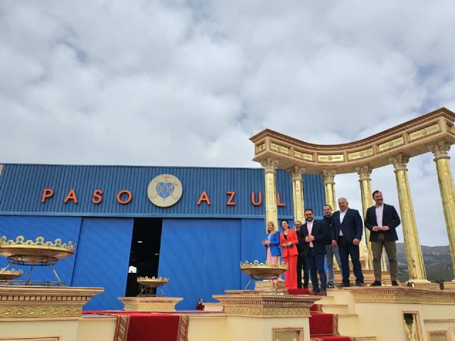 El Paso Azul presenta los estrenos para la Semana Santa 2022 encabezados por la nueva carroza de Nerón y la culminación de la restauración de la Caballería del Triunfo del Cristianismo - 4, Foto 4