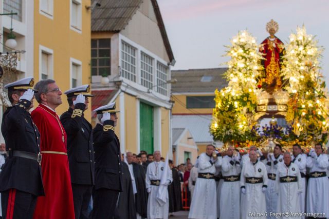 San Pedro pedirá permiso para salir en procesión en el Martes Santo cartagenero y lo arrestarán a su vuelta al arsenal - 1, Foto 1