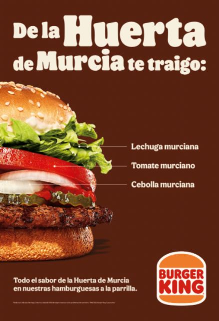 Burger King se une a la fiesta de la Huerta Murciana con su nueva campaña - 2, Foto 2