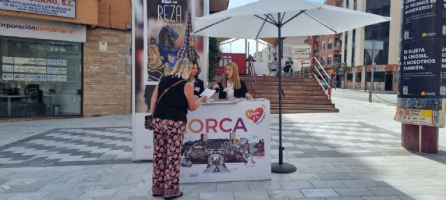 Los visitantes, turistas y público en general atendido en los Puntos de Información, los diez días de la Semana Santa de Lorca, superan las cifras del año prepandémico, el 2019 - 1, Foto 1