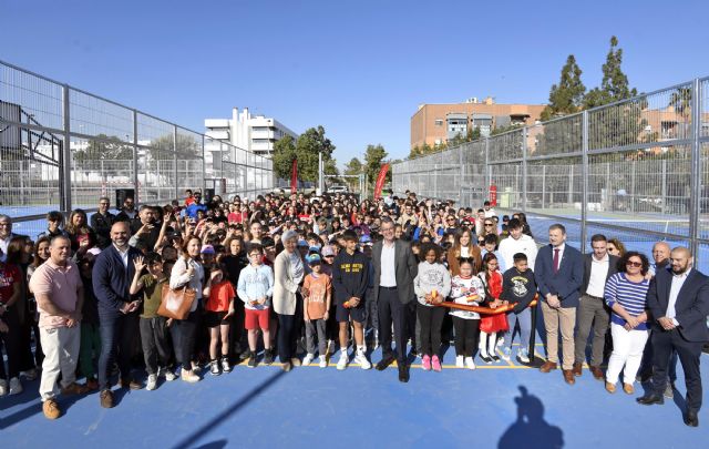 El Palmar abre a sus vecinos las nuevas pistas deportivas de más de 2.000 m2 - 1, Foto 1