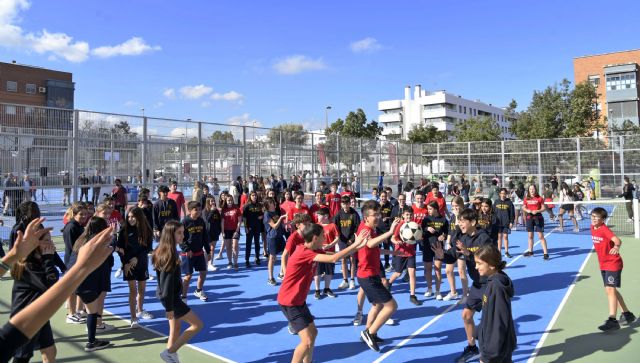 El Palmar abre a sus vecinos las nuevas pistas deportivas de más de 2.000 m2 - 4, Foto 4