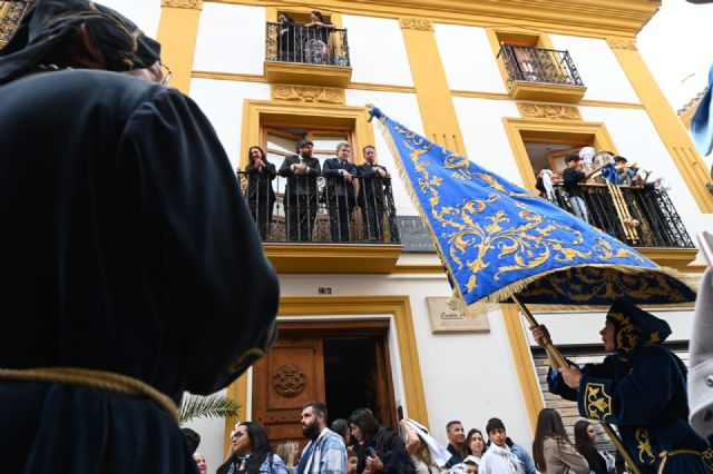 Feijóo conoce la Semana Santa de Lorca y presencia la procesión de la Virgen de los Dolores - 3, Foto 3