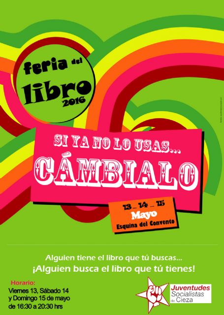 Juventudes Socialistas de Cieza organiza el II Trueque de libros - 1, Foto 1