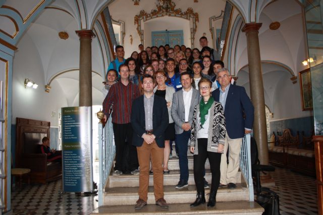 Los alumnos alemanes de intercambio del IES Alquipir visitan el Ayuntamiento - 4, Foto 4