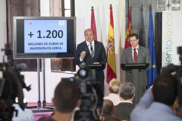 Pedro Antonio Sánchez: Mantenemos un compromiso intacto, firme y contundente con la recuperación definitiva de Lorca - 1, Foto 1