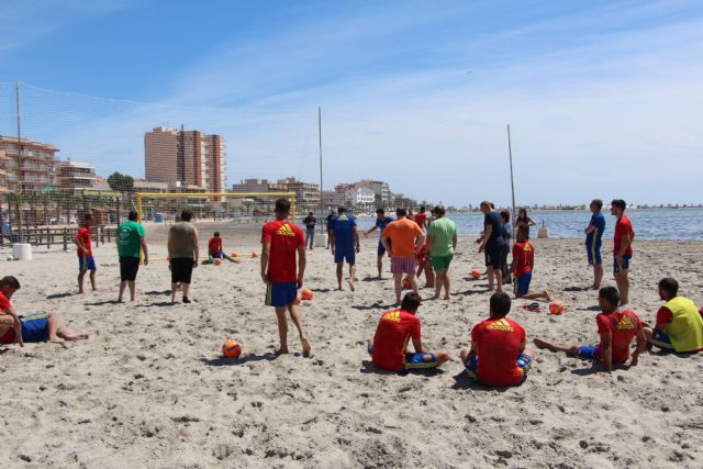 La selección Española absoluta de fútbol playa se concentra en San Pedro del Pinatar - 2, Foto 2
