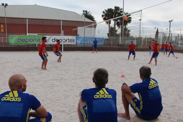 La selección Española absoluta de fútbol playa se concentra en San Pedro del Pinatar - 3, Foto 3