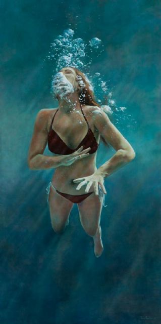 Perla Fuertes inaugura hoy su exposicin Caja de agua II en el Real Casino de Murcia, Foto 3