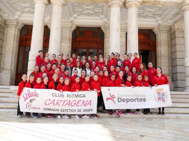 Apoyo al Club Ritmica Cartagena antes de su participacion en el Campeonato del Mundo - 1, Foto 1