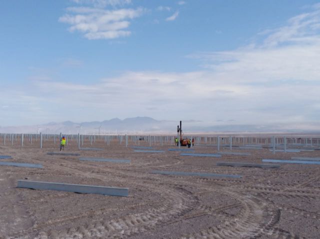 Soltec suministra su seguidor SF7 Bifacial en una planta de 101 MW en Antofagasta, Chile - 1, Foto 1