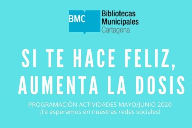 Las bibliotecas de Cartagena siguen apostando por las actividades online en su programación para mayo y junio - 1, Foto 1