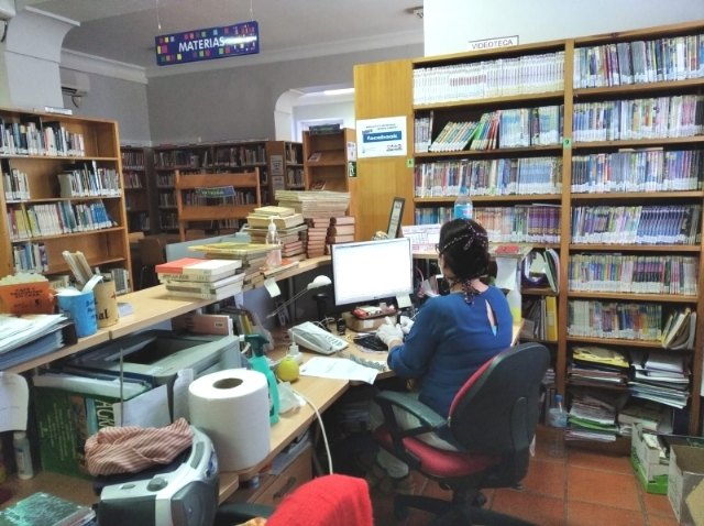 The Municipal Library “Mateo García” takes preventive measures in order to reopen it as soon as possible, Foto 2