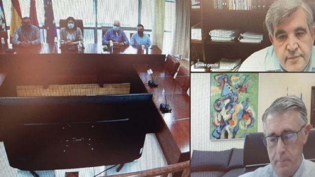 El Presidente de la CHS ha mantenido una reunión de trabajo con la alcaldesa de Águilas - 1, Foto 1