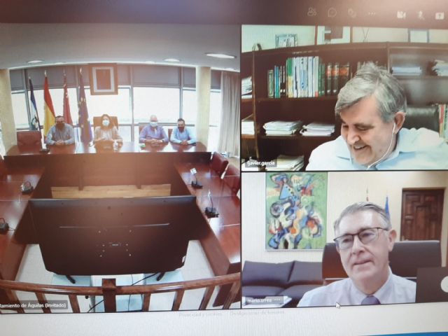 El Presidente de la CHS ha mantenido una reunión de trabajo con la alcaldesa de Águilas - 2, Foto 2