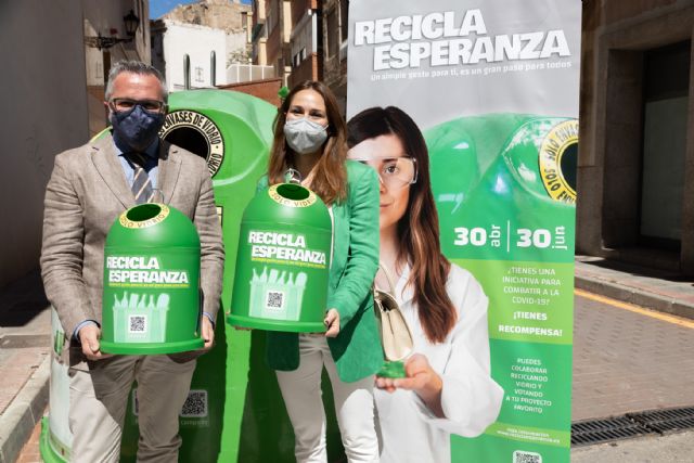 El Ayuntamiento de Caravaca se suma a la campaña ´Recicla esperanza´ que fomenta la reutilización del vidrio y dará apoyo a iniciativas creadas a favor de la lucha contra la Covid-19 - 2, Foto 2