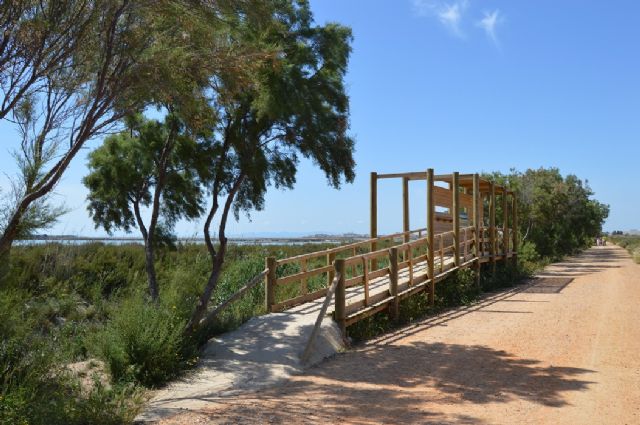 San Pedro del Pinatar revalida sus banderas azules e incorpora este distintivo para la Senda de los Tarays - 1, Foto 1