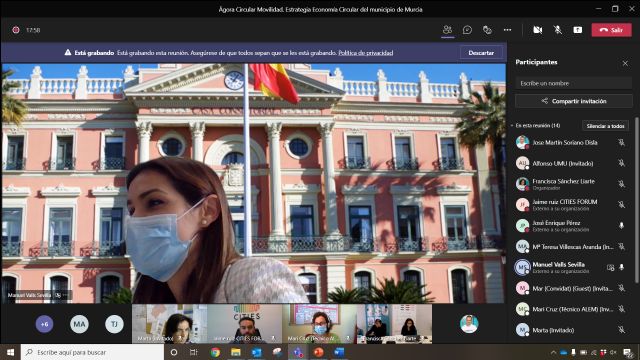 La movilidad centra la quinta ágora circular para la elaboración de la Estrategia de Economía Circular de Murcia - 1, Foto 1
