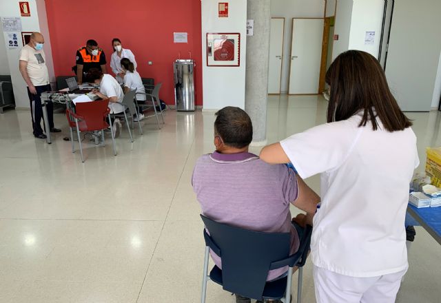 Continúan las vacunaciones en el centro social de Personas Mayores de Las Torres de Cotillas - 4, Foto 4