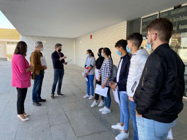 Alumnos del Luis Manzanares realizan sus prácticas en el Ayuntamiento de Torre Pacheco - 1, Foto 1