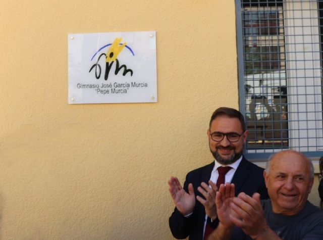El gimnasio del Instituto José Ibáñez Martín reinaugurado tras la culminación del proceso de recuperación de los daños causados por los terremotos de 2011 - 2, Foto 2
