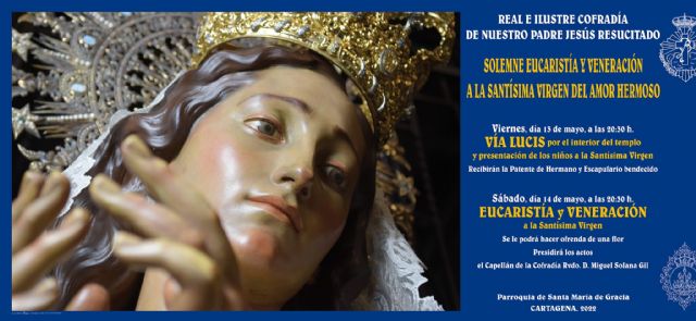 Vía Lucis, Eucaristía y veneración a la Santísima Virgen del Amor Hermoso - 1, Foto 1