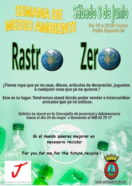 Rastro Zero, mercadillo de segunda mano con motivo del Día Mundial del Medio Ambiente - 1, Foto 1