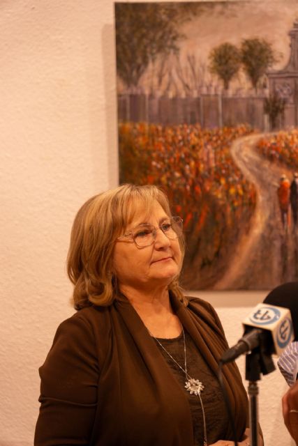 La exposición Personajes y lugares de nuestra historia, de Mari Cruz Fernández, puede visitarse ya en la Casa de Cultura de Bullas - 3, Foto 3